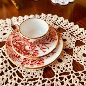 Miniature 3 Piece, Cup, Saucer, Plate Set